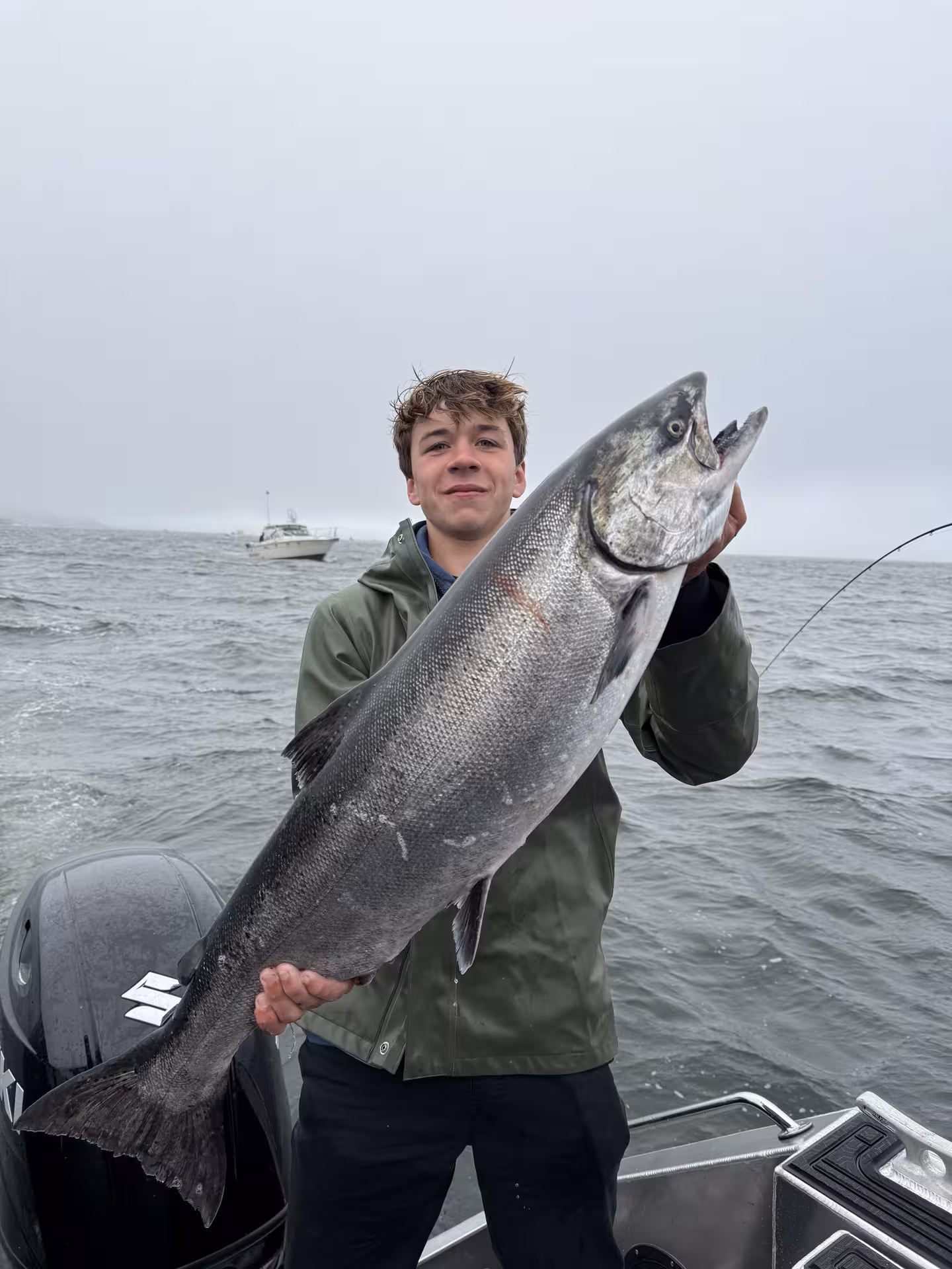 baylun with a 20lb chinook caught at wya